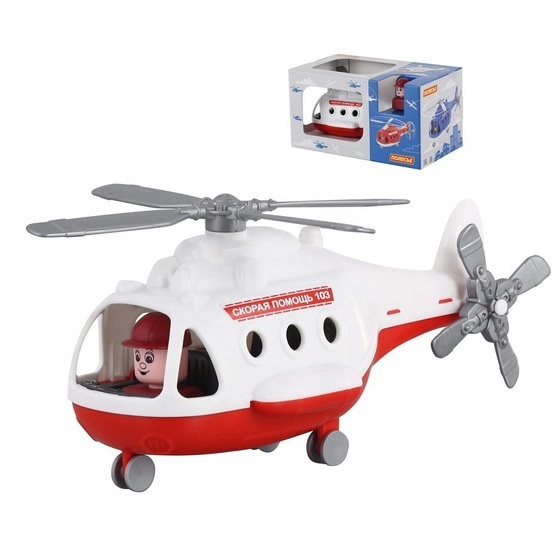 Máy bay trực thăng cứu thương Alpha đồ chơi Polesie Toys