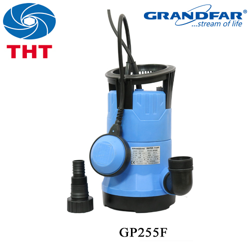 Máy bơm chìm hút nước thải GRANDFAR GP255F 0.25KW