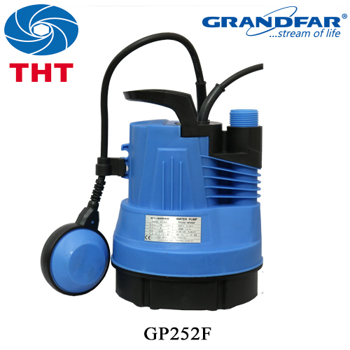 Máy bơm chìm hút nước thải GRANDFAR GP252F 0.25KW