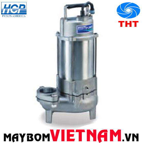 Máy bơm chìm nước thải HCP 50SFU2.4A 0.5HP 220V(Inox 304)-không phao