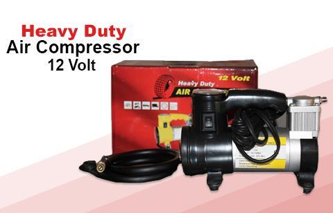 Máy bơm lốp ô tô, xe máy mini Heavy Duty Air Compressor 12V