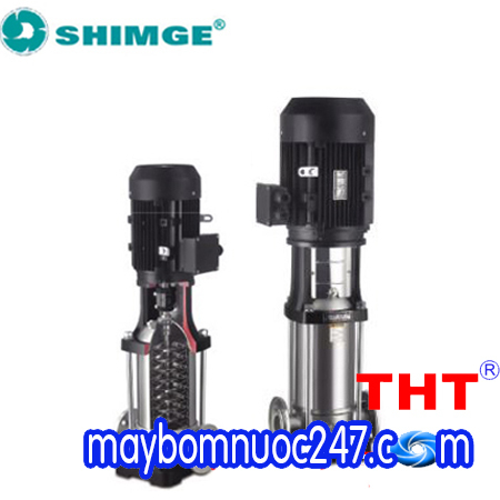 Máy bơm ly tâm trục đứng đầu inox Shimge BL4-12 2.2KW (220V)