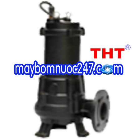 Máy bơm nước chìm công nghiệp thân gang THT WQ-B25-26-4 5.5HP