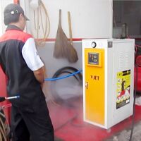 Máy bơm rửa xe hơi nước nóng V-JET Steammer 36E