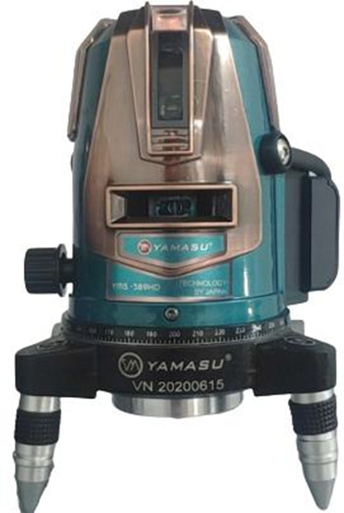 Máy cân bằng laser 5 tia xanh Yamasu YMS-389HD