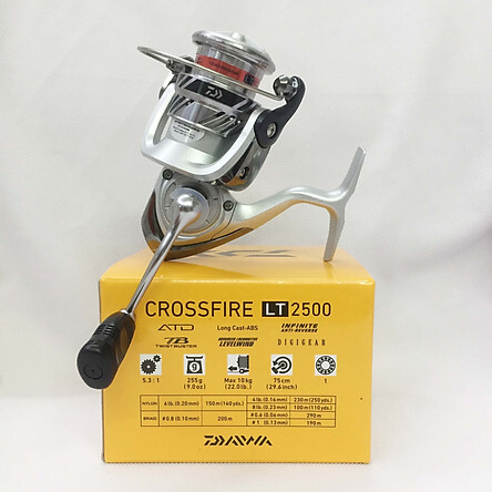 Máy câu cá Daiwa Crossfire LT2500