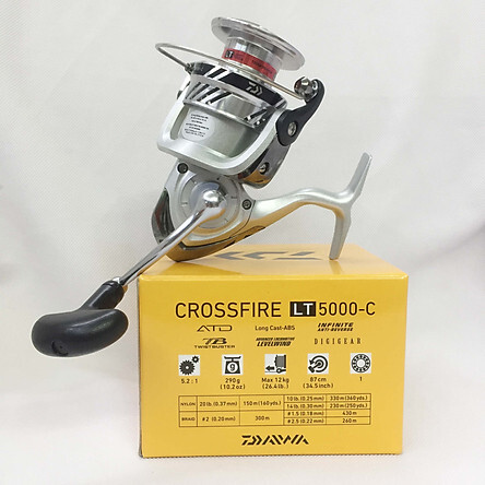 Máy câu cá Daiwa CrossFire LT5000-C