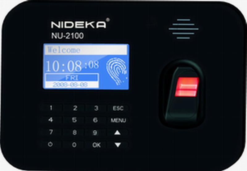 Máy chấm công vân tay và thẻ cảm ứng Nideka NU2100 (NU-2100)