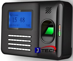 Máy chấm công vân tay và thẻ cảm ứng J-Tech JT-18
