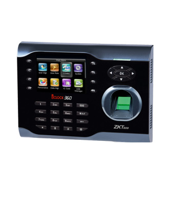 Máy chấm công vân tay và thẻ ZKteco iClock360