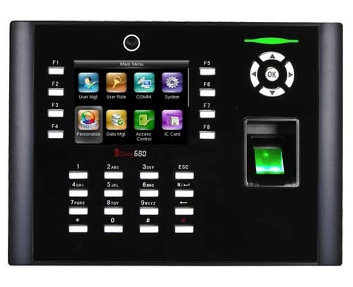 Máy chấm công vân tay và thẻ ZKTeco Iclock 660