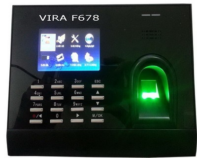 Máy chấm công vân tay VIRA F678