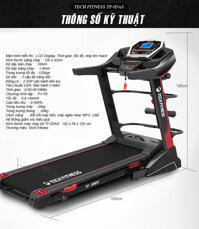 Máy chạy bộ điện đa năng Tech Fitness TF-05AS