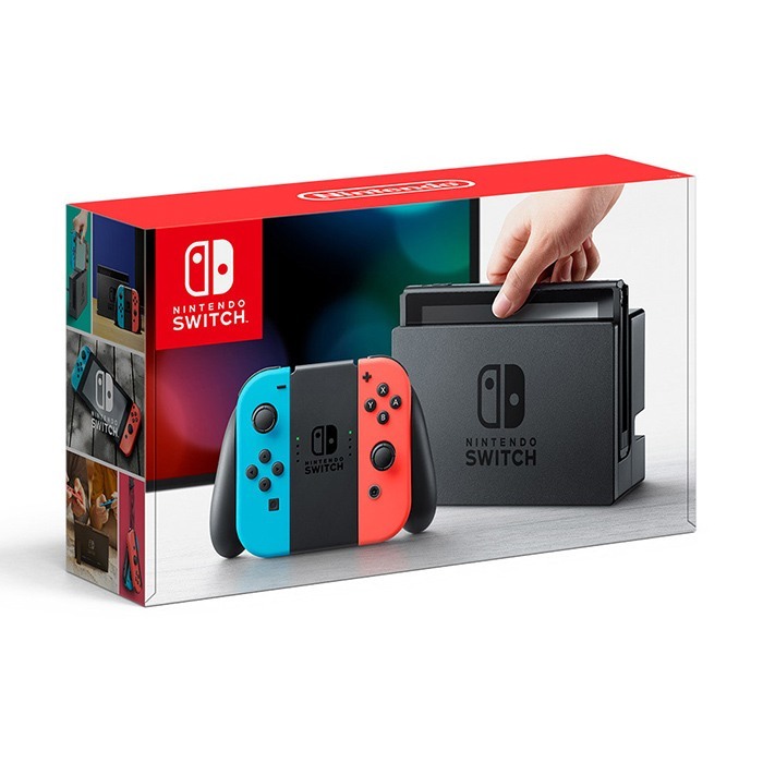 Máy Chơi Game Nintendo Switch With Neon Blue Red Joy-Con Chính Hãng Giá Rẻ