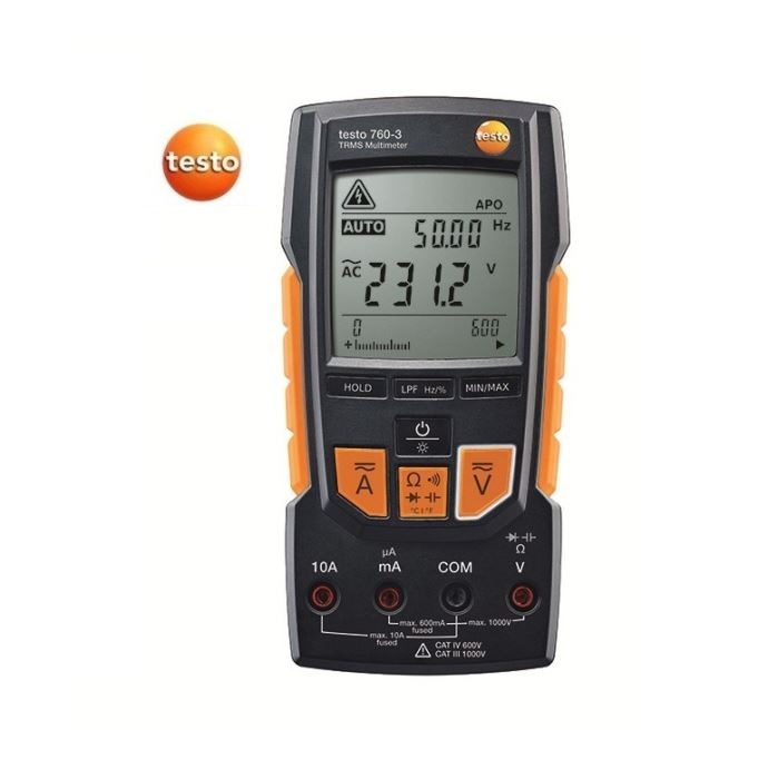 Máy đo điện kỹ thuật số đa năng Testo 760-3
