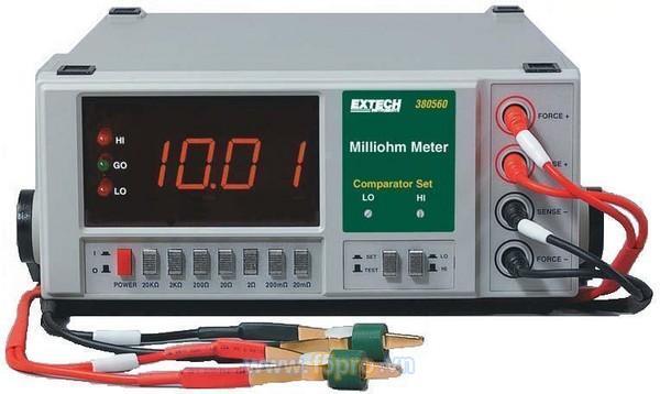Máy đo điện trở micro-ohms Extech 380560