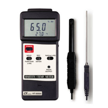 Máy đo độ ẩm không khí Lutron HT-3006A