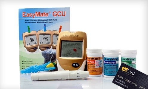 Máy đo đường huyết 3 trong 1 EasyMate GCU