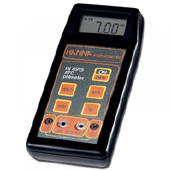 Máy đo ghi đầu ra pH/mV/°C Hanna HI8915