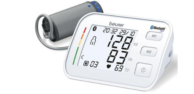 Máy đo huyết áp bắp tay bluetooth Beurer BM57