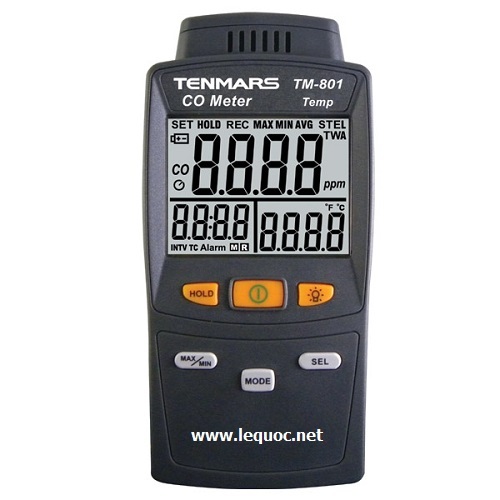 Máy đo khí CO cầm tay Tenmars TM-801