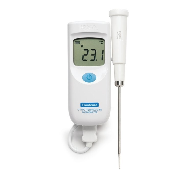 Máy đo nhiệt độ thực phẩm cặp nhiệt kiểu K Hanna HI935001