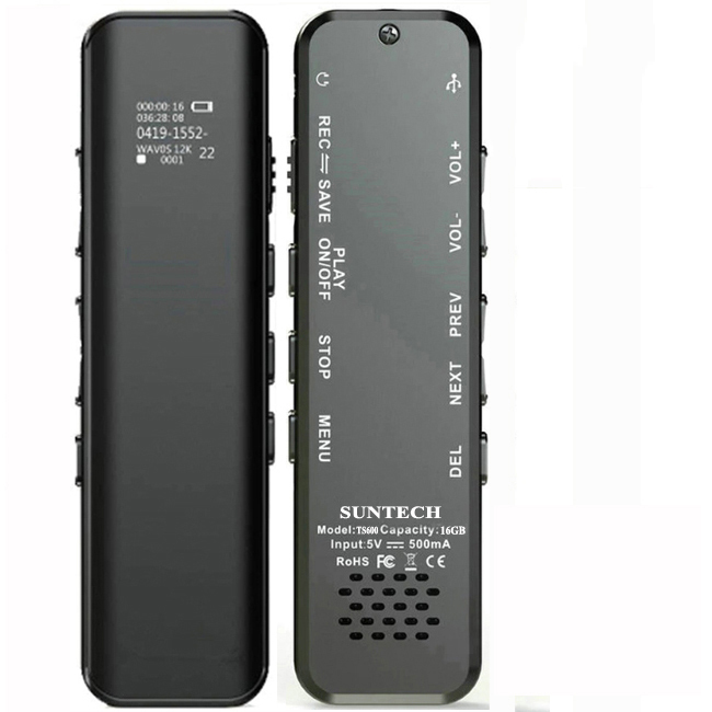 Máy ghi âm Suntech ST600 - 16GB
