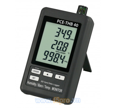 Máy ghi và đo nhiệt độ, độ ẩm PCE Group PCETHB40 (PCE-THB 40)
