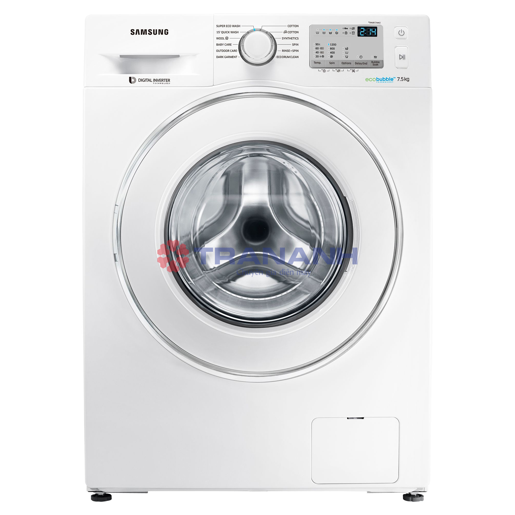 Máy giặt Samsung 7.5 kg WW75J4213IW/SV