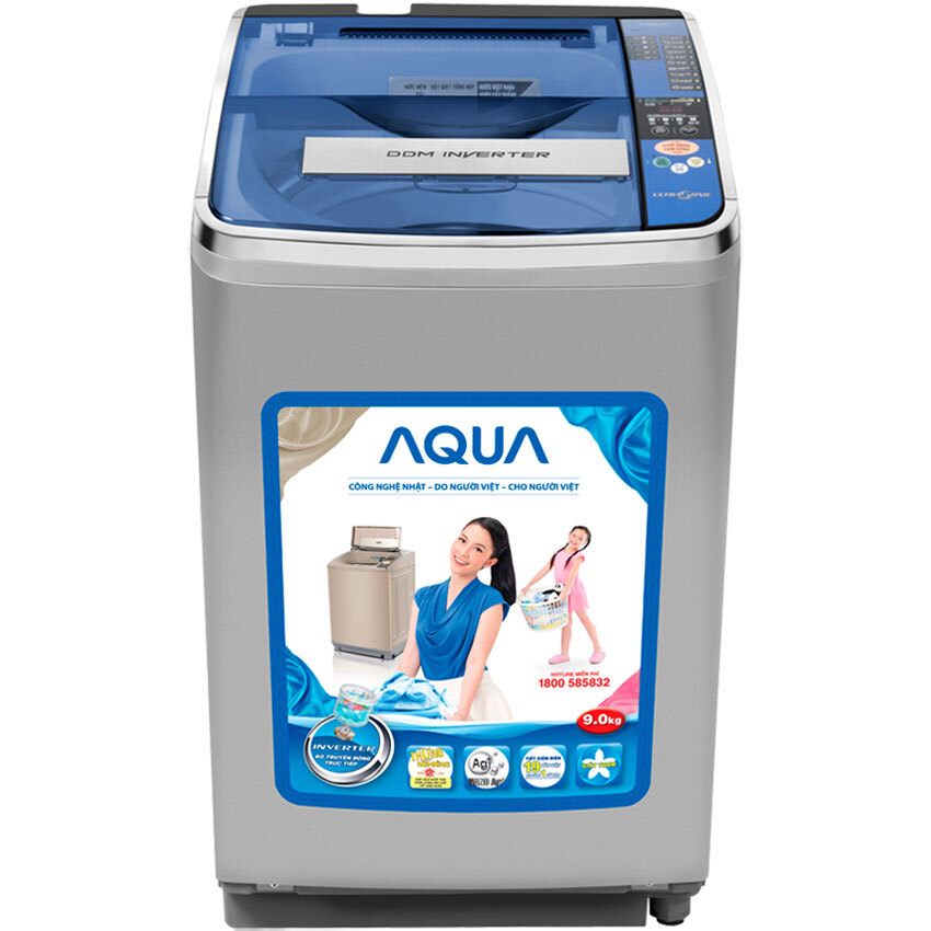 Máy giặt Aqua Inverter 9 kg AQW-D900AT