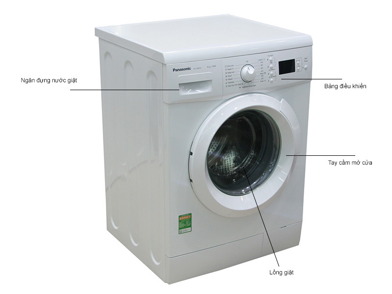 Máy giặt Panasonic 8 kg NA-108VK5WVT