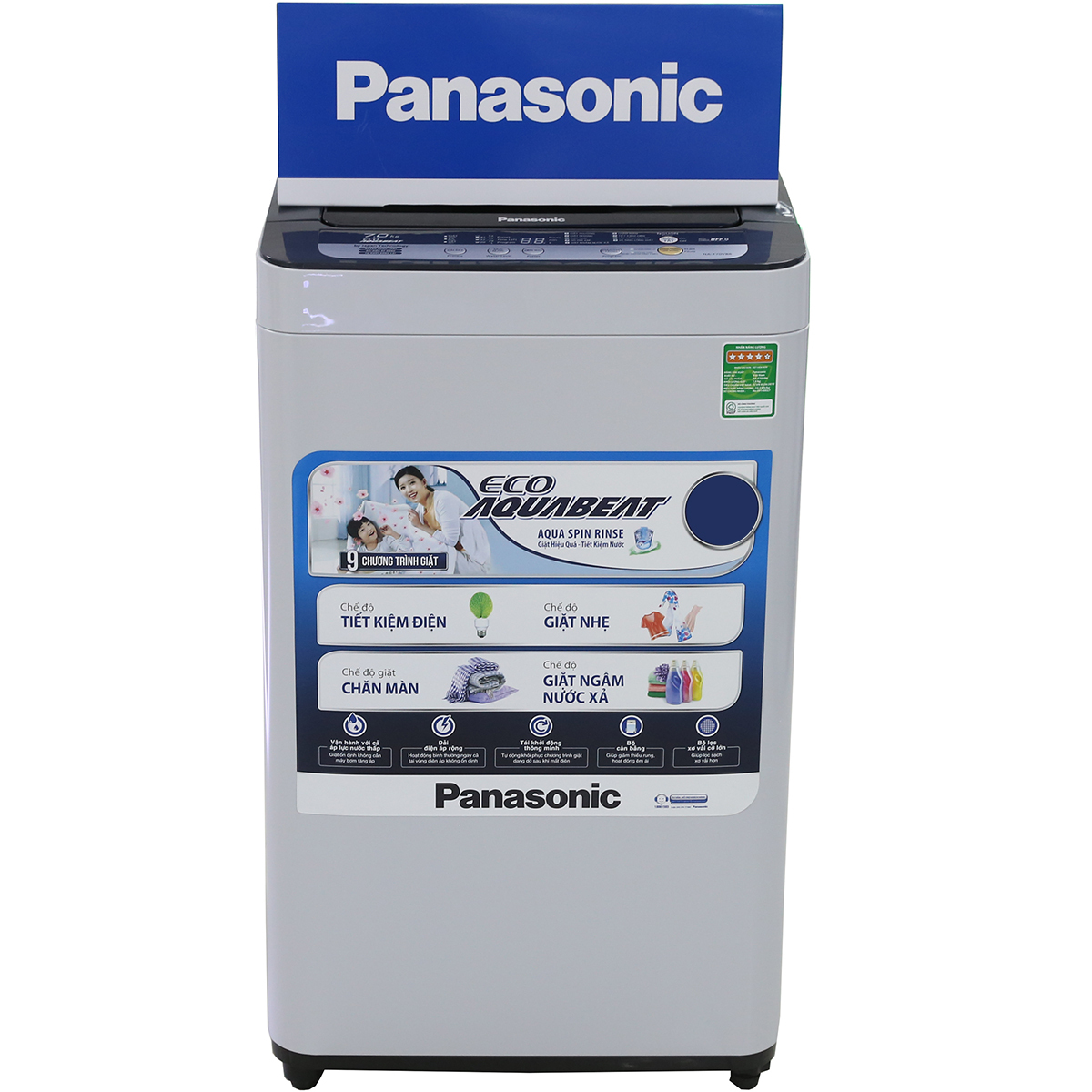 Máy giặt Panasonic 8 kg NA-F80VG6MRV