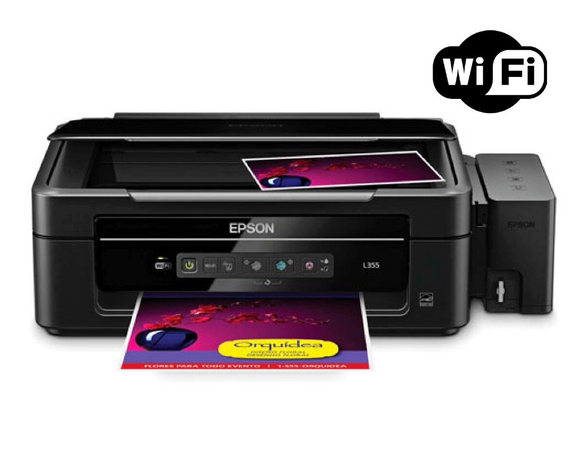 Máy in phun màu đa năng (All-in-one) Epson L355 - A4 nơi bán giá rẻ nhất  tháng 05/2023