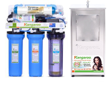 Máy lọc nước Kangaroo KG113KNT - 6 lõi, Vỏ INOX không nhiễm từ