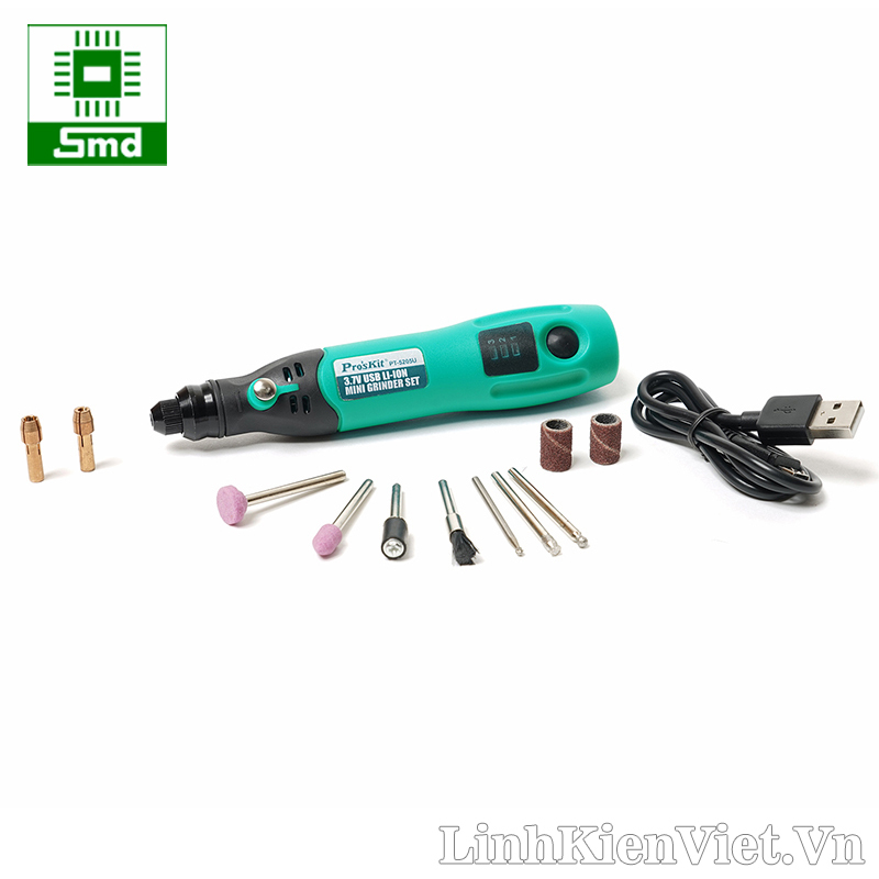 Máy mài cầm tay dùng pin sạc Pro'skit PT-5205U