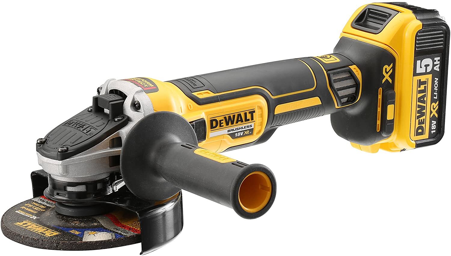 Máy mài góc dùng pin 18V Dewalt DCG405P2