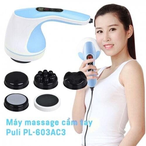 Máy massage cầm tay 8 đầu Puli PL-603AC3