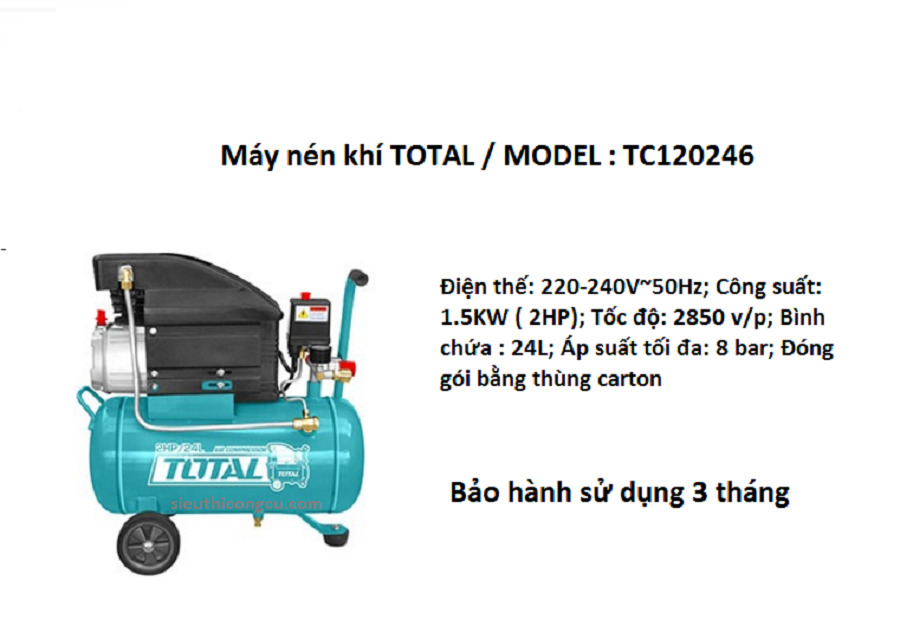 Máy nén khí Total TC120246