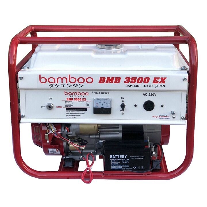 Máy phát điện Bamboo BMB 3500EX Đề Nổ
