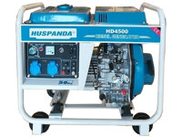 Máy phát điện chạy dầu 3kw Huspanda HD4500