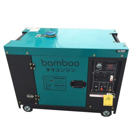 Máy phát điện chạy dầu 7KW Bamboo 8800ET