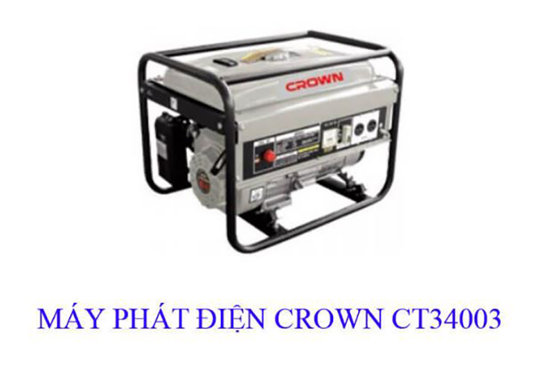 Máy phát điện chạy xăng Crown CT34003