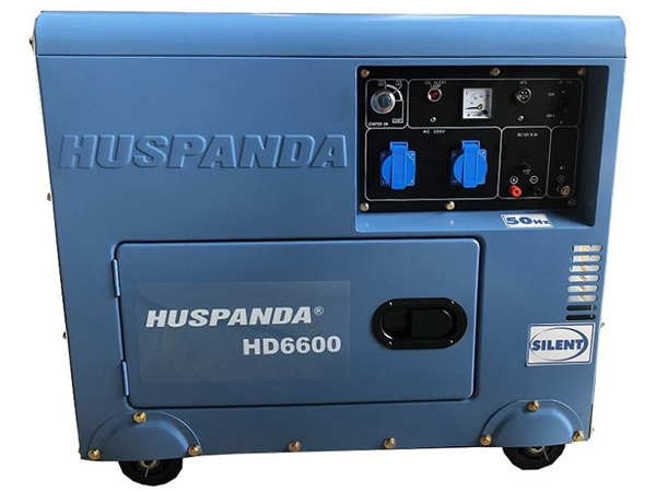 Máy phát điện dầu giảm âm Huspanda HD6600