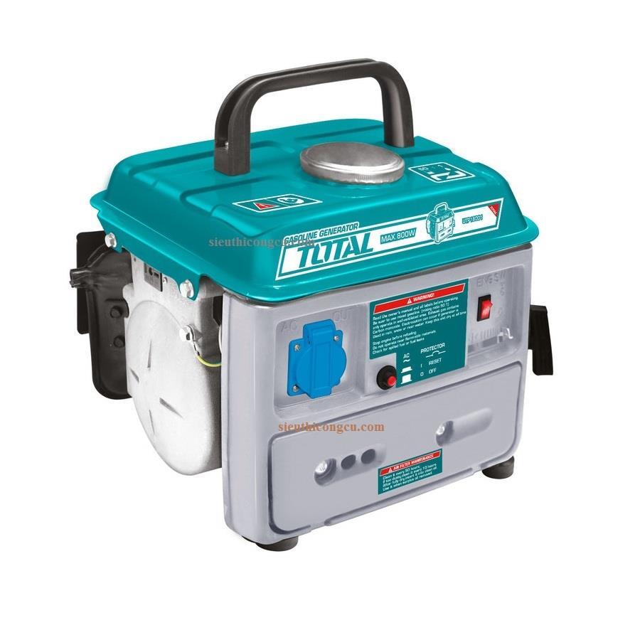 Máy phát điện dùng xăng Total TP18001 0.8KW chính hãng giá rẻ