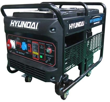 Máy phát điện Hyundai HY12000LE (HY-12000LE) - 9.5 KVA
