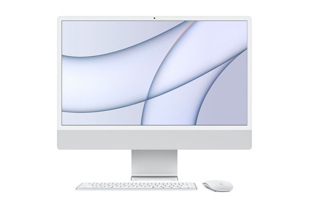 Máy tính All in One Apple iMac 24inch M1 MGPL3SA/A - Apple M11, 8GB RAM, 512GB SSD, VGA 8-core GPU, 14 inch