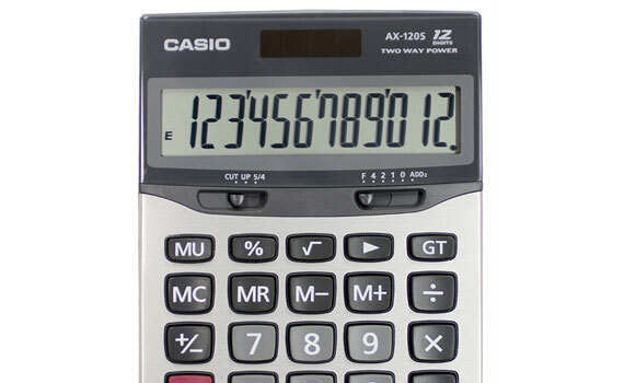 Máy tính bỏ túi Casio AX-120ST