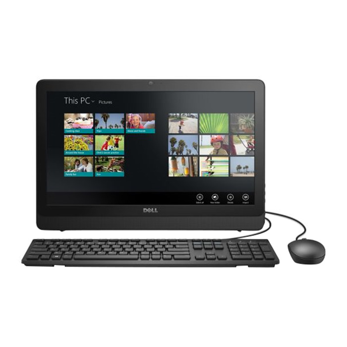 Máy tính để bàn Dell Inspiron INS3064 (2X0R01) - Intel Core i3 7100U, RAM 4GB, HDD 1Tb, Intel HD Graphics, 19.5 inch