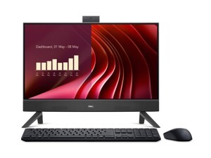 Máy tính để bàn Dell AIO EC24250 DR93T55 - Intel Core i5-1334U, 8GB RAM, SSD 512GB, Intel UHD Graphics, 23.8 inch