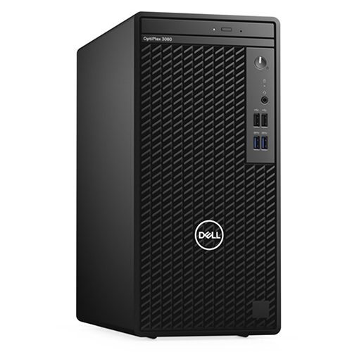 Máy tính để bàn Dell Optiplex 3080MT i310100-4GSSD - Intel Core i3-10100, 4GB RAM, 256GB SSD, Intel HD Graphics 630